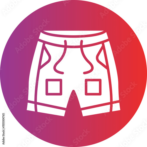 Shorts icon style