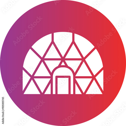 Geodesic Dome icon style