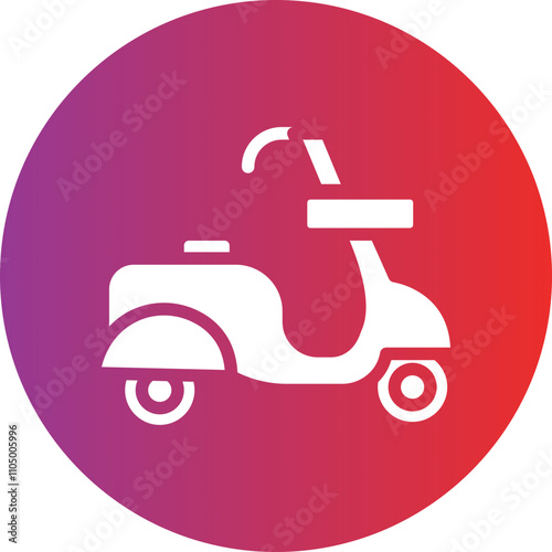 Scooter icon style