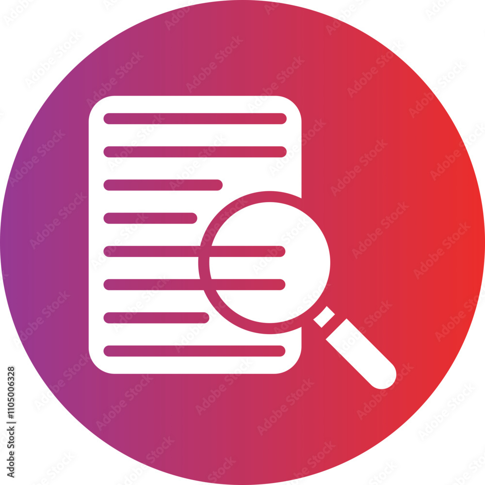 Fine Print icon style Fine Print icon style