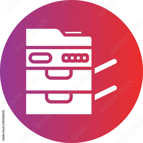Copy Machine icon style