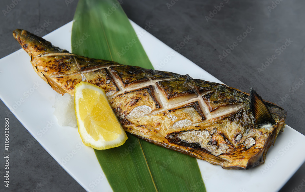 Saba grill japanese style