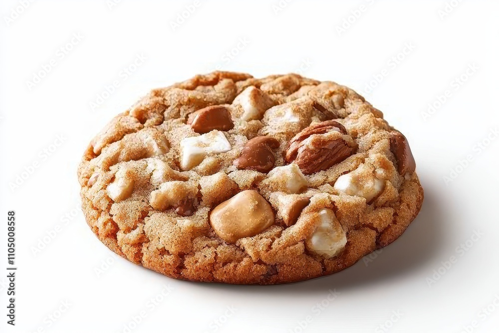 Freshly Baked Classic Cookie with Golden Brown Edges Freshly Baked Classic Cookie with Golden Brown Edges