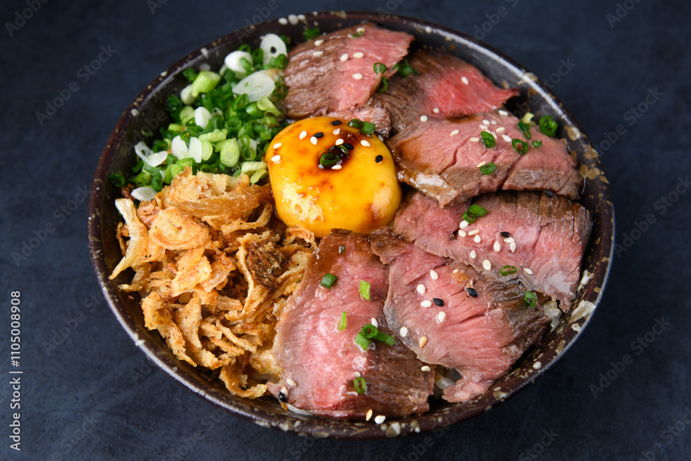 Japanese Beef Rice donburi