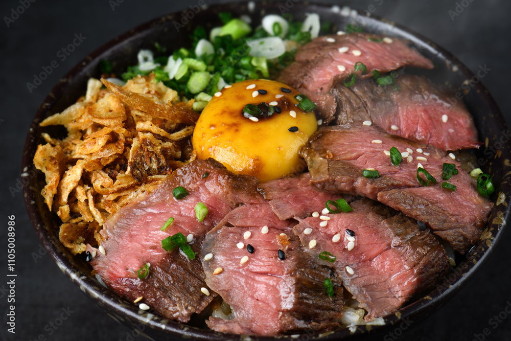 Japanese Beef Rice donburi