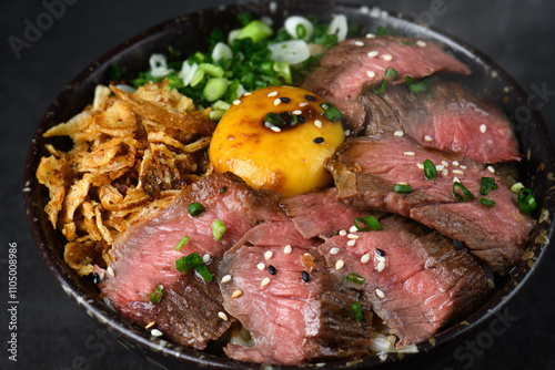 Japanese Beef Rice donburi