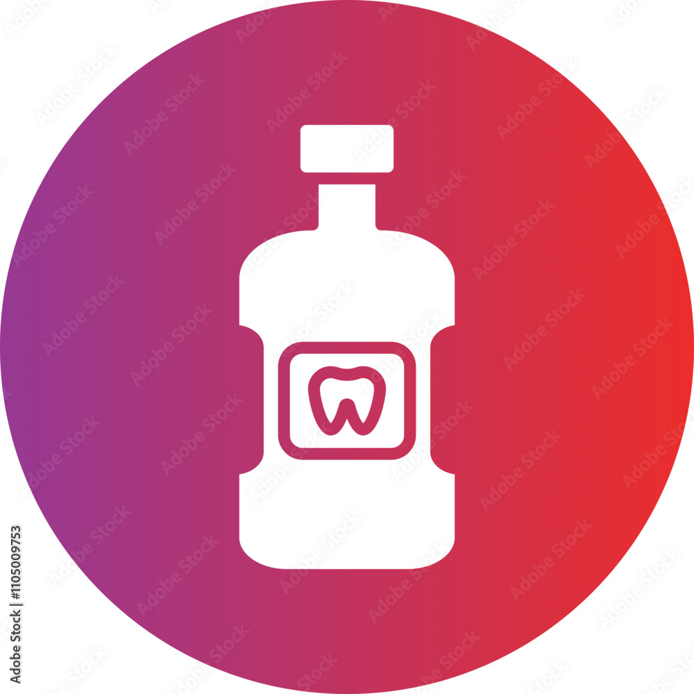 Mouthwash icon style