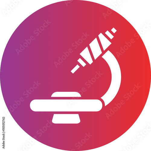 Microscope icon style