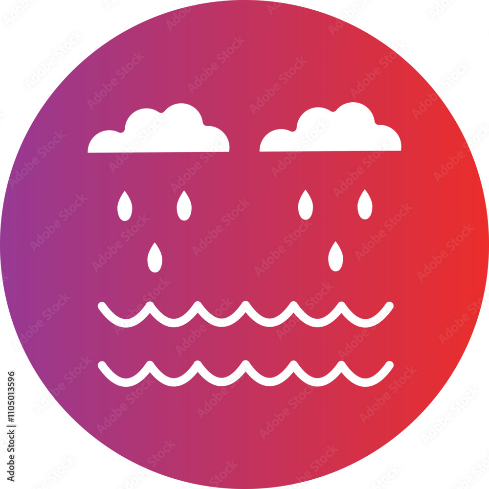 Monsoon Season icon style Monsoon Season icon style
