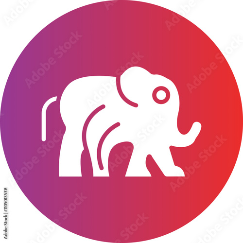 Elephant icon style