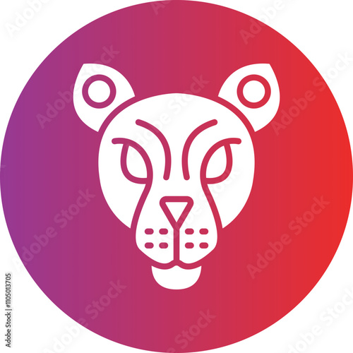 Panthera icon style