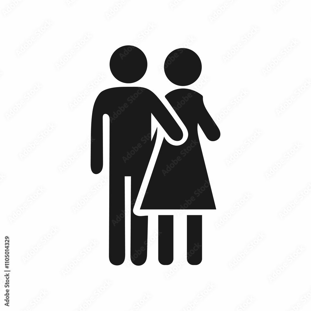 man and woman icon man and woman icon