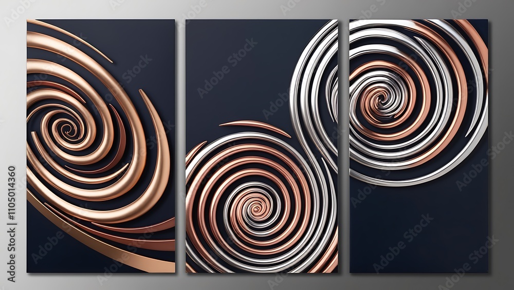 Set of three abstract minimalist aesthetic background. Trendy vector illustration for home decor Set of three abstract minimalist aesthetic background. Trendy vector illustration for home decor