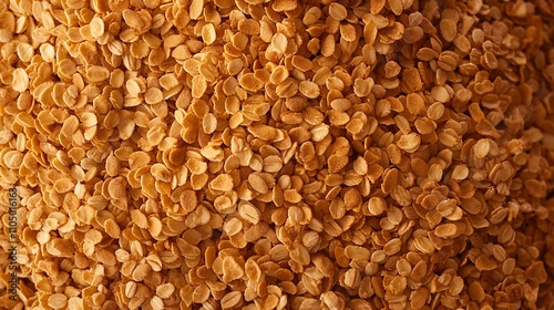 A close-up of light brown seeds, likely used in cooking or baking.