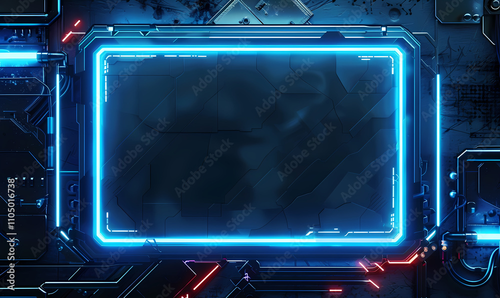 Obraz premium computer circuit board