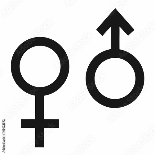 male and female symbols