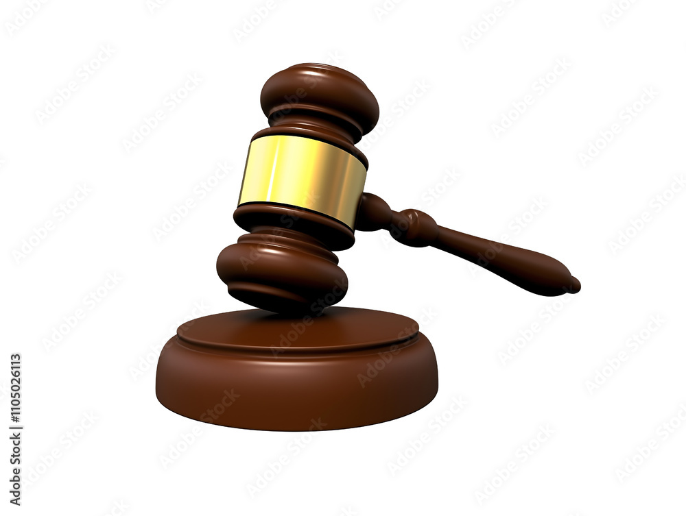 Legal gavel, symbolizing justice and law, isolated on white background. Legal gavel, symbolizing justice and law, isolated on white background.