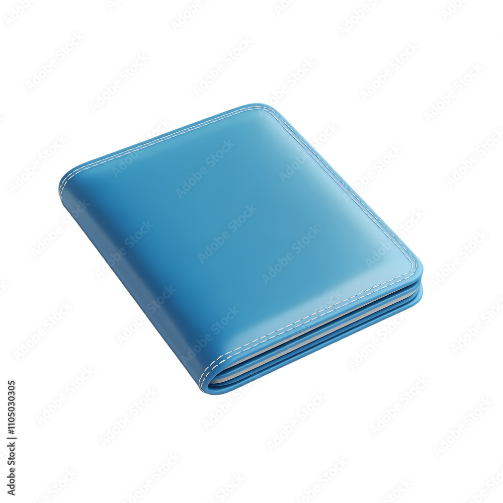 blue wallet 3d cartoon render icon isolated transparent background cutout blue wallet 3d cartoon render icon isolated transparent background cutout