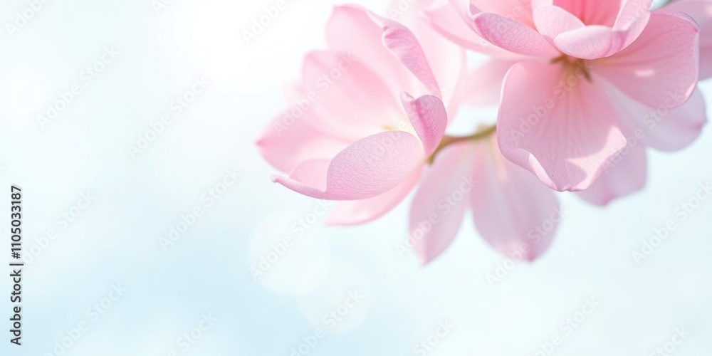 Soft pink watercolor bloom on a subtle blue-green background, calming scene, subtle gradient Soft pink watercolor bloom on a subtle blue-green background, calming scene, subtle gradient