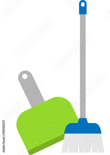 Cleaning Tools Illustration