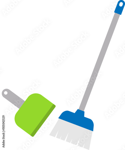Cleaning Tools Illustration