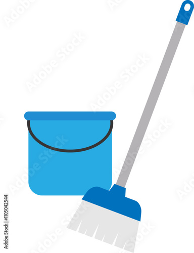 Cleaning Tools Illustration