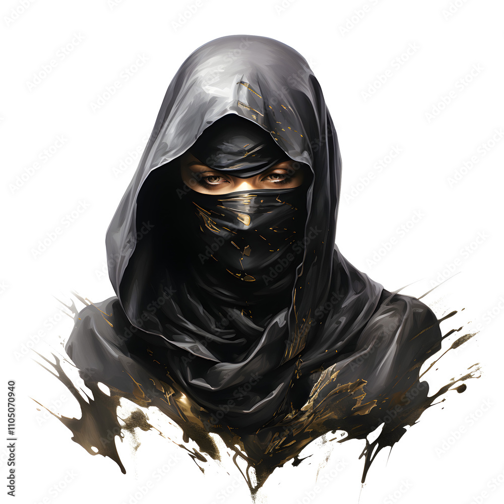 Mystique in Black: A Shining Emblem of Elegance Mystique in Black: A Shining Emblem of Elegance