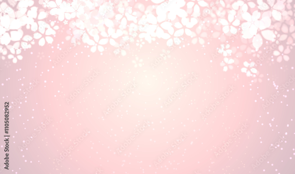 Background of cherry blossoms in full bloom Background of cherry blossoms in full bloom