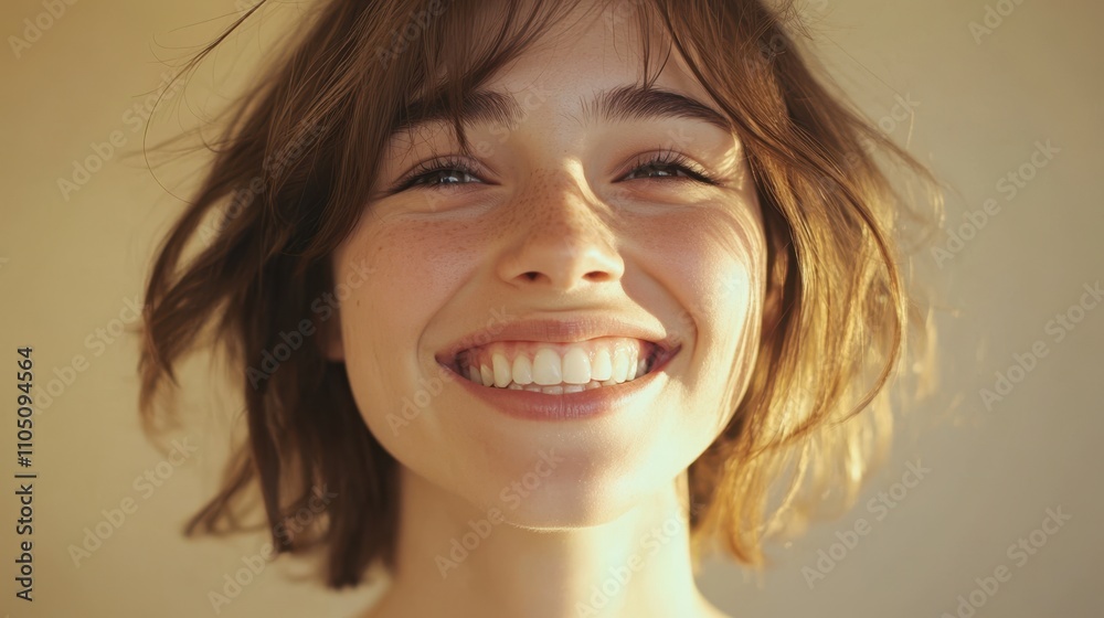 The Smiling Young Woman The Smiling Young Woman