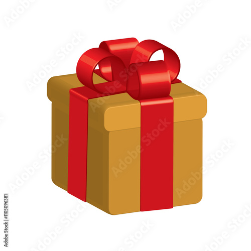 gift box isolated on white