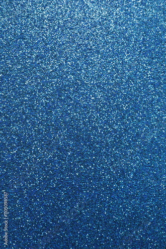 Shiny blue glitter texture background