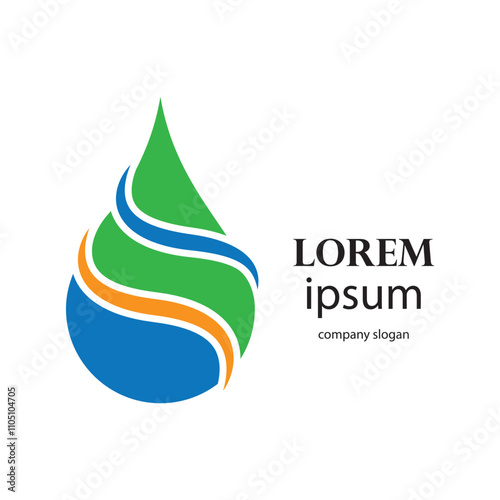 oil and gas fuel mining logo design