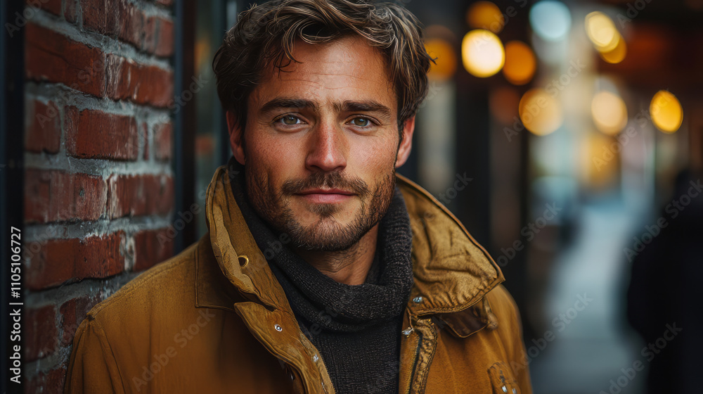 young-man in his 30's, he is handsome. young-man in his 30's, he is handsome.