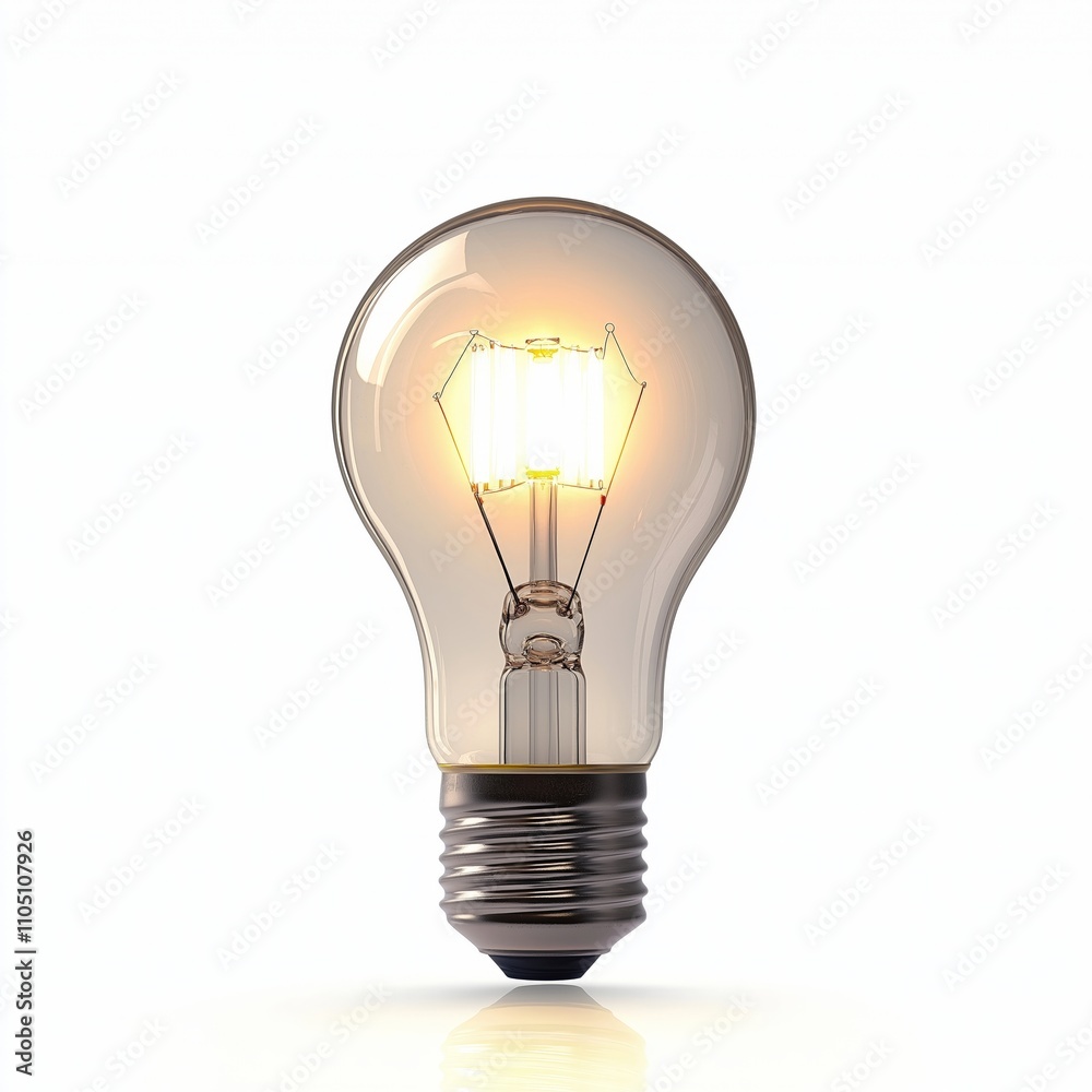 Light bulb isolated on white background Light bulb isolated on white background