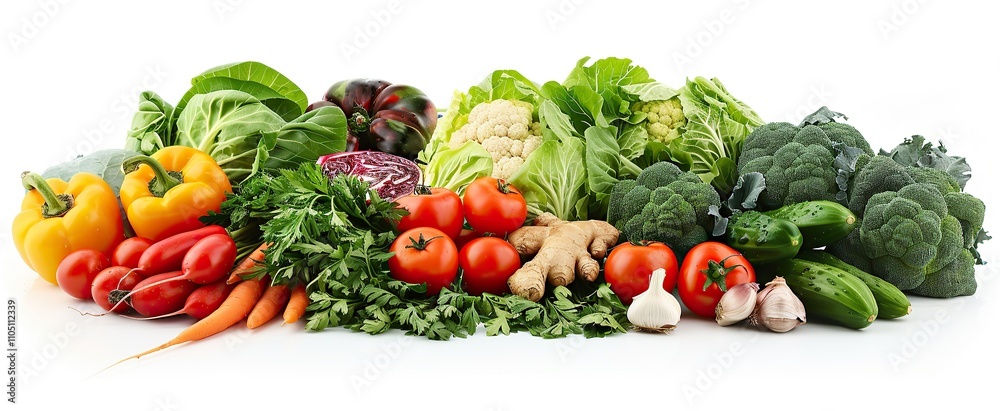 A Colorful Array of Fresh Vegetables A Colorful Array of Fresh Vegetables
