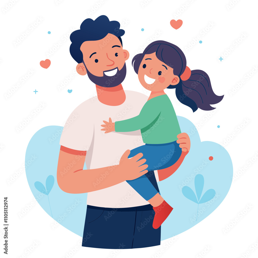 happy father s day dad carrying daughter happy father s day dad carrying daughter