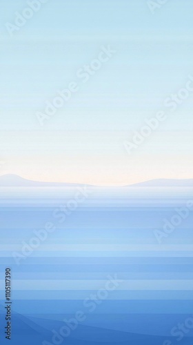 Wallpaper Mural Serene and Peaceful Lakeside Landscape with Gradual Fade of Sky Reflecting on Calm Smooth Water Surface  Minimalist and Dreamlike Atmosphere Inviting Contemplation and Solitude Torontodigital.ca