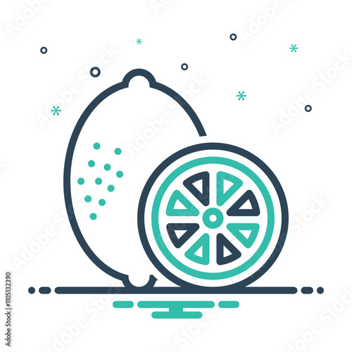 Mix icon for lime