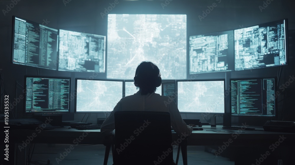 The Operator at Multiple Monitors The Operator at Multiple Monitors