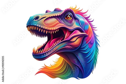 Wallpaper Mural T-shirt Design Animal Head 3d, icon, figure, object, design, creative, modern, graphic, vector, illustration, art, cartoon, abstract, digital, background, stock, images, on white background  Torontodigital.ca