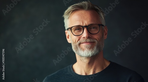 The Smiling Mature Man