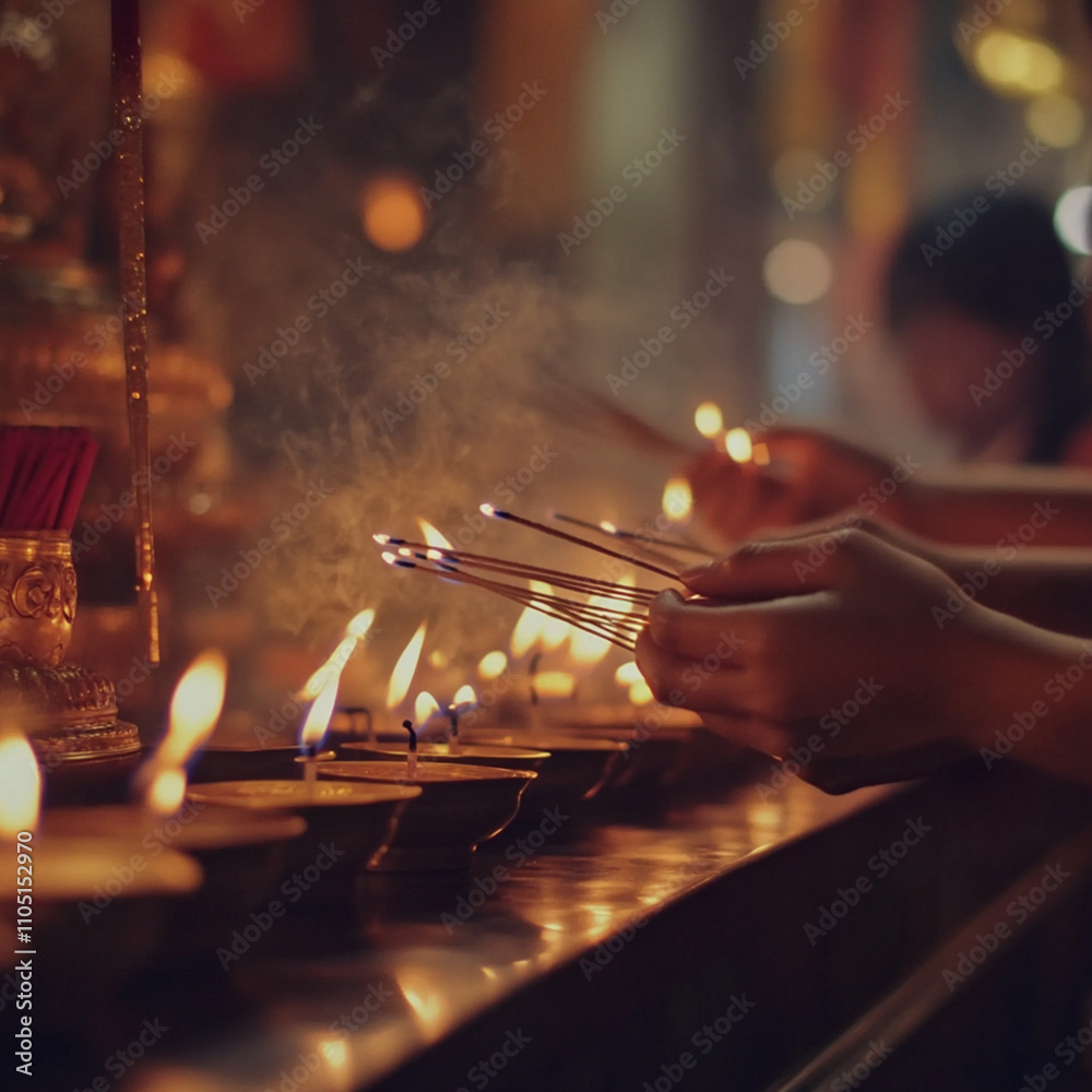 Naklejka premium candlelight 