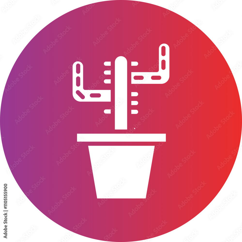 Cactus Vector Icon Style Cactus Vector Icon Style