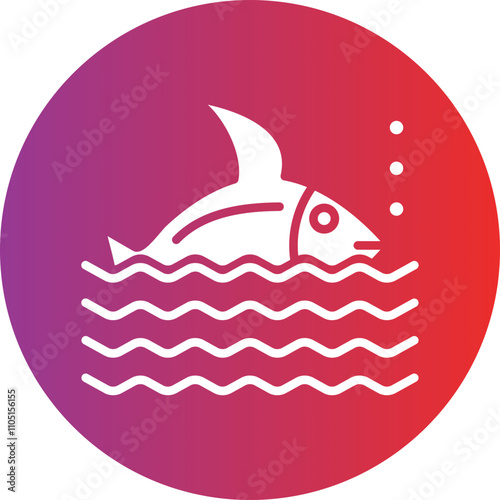 Fish Vector Icon Style
