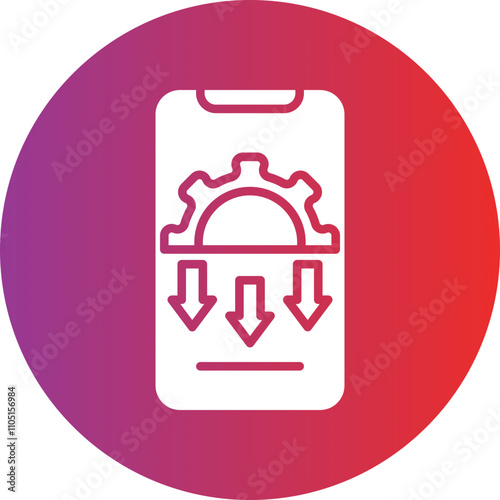 Automation Drawbacks Vector Icon Style