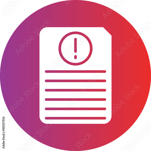 Complaint Vector Icon Style