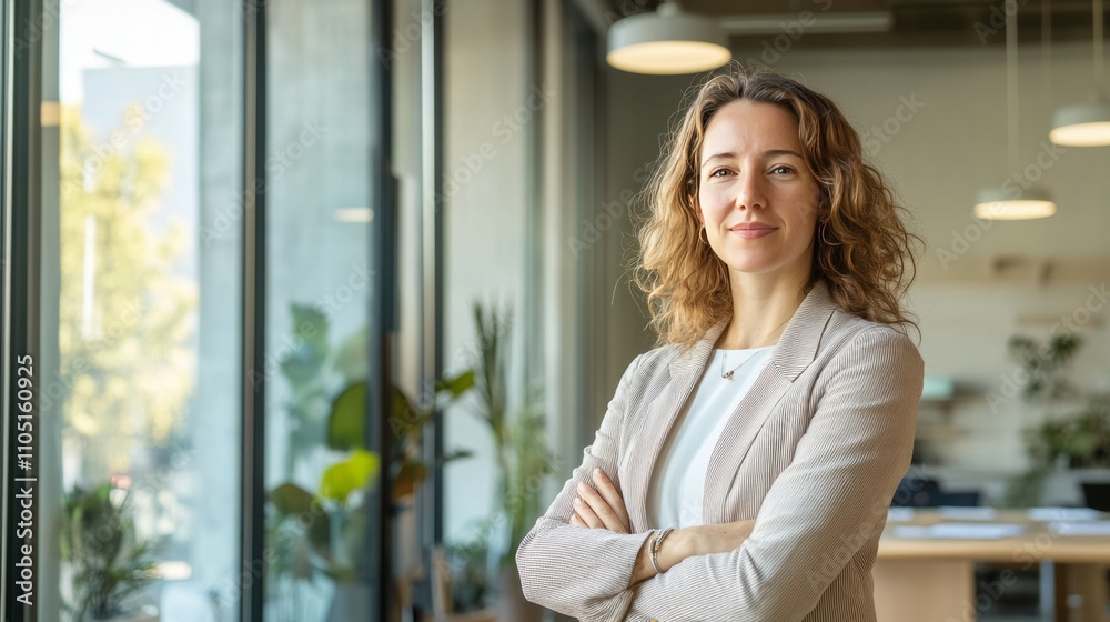 Fototapeta premium portrait of a businesswoman