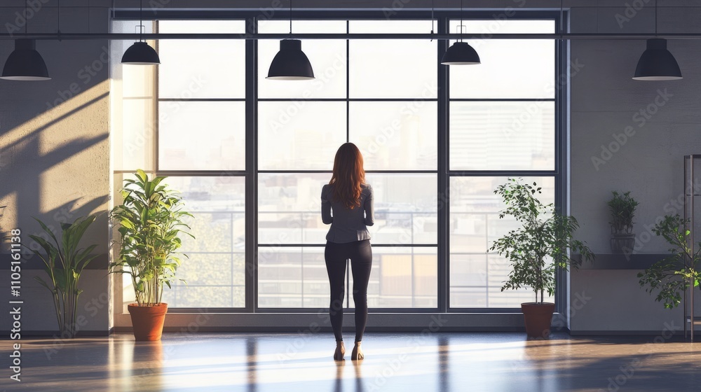 Fototapeta premium person in office