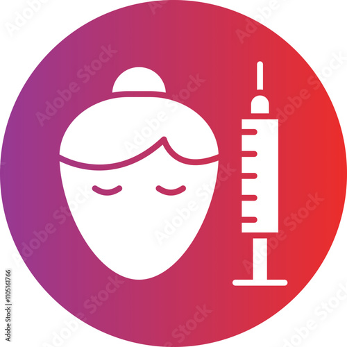 Botox Vector Icon Style