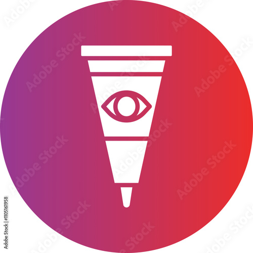 Eye Cream Vector Icon Style